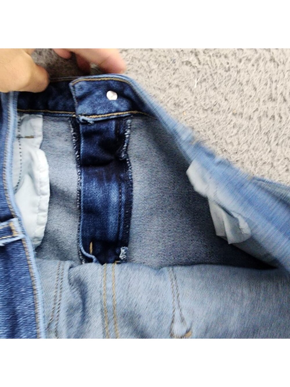 Letter To Juliet Jeans Womens 31 Bambino Blue Stretch Denim Bootcut *Read* - Picture 12 of 15